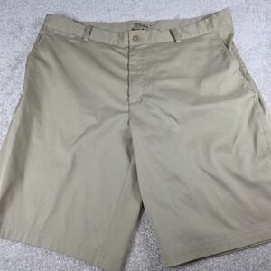 Nike Dri-Fit Golf Tour Performance Chino‎ Shorts Mens 38 Beige Stretch Pockets